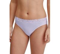 Calida Natural Comfort - Bragas de Encaje para Mujer, Corte Regular, de algodón Supima, Detalles de Encaje Femenino, Orchid Petal., 42-44