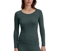 Calida Natural Comfort - Camiseta de Cuerpo para Mujer, Deep Emerald Green, 50-52