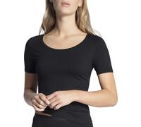 Calida Natural Comfort Camiseta, señora, con Escote Redondo, de algodón, Brillo Natural y Tacto Suave