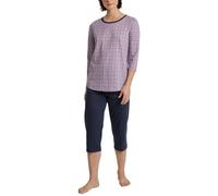 CALIDA Noches Encantadoras Juego de Pijama, Peacoat Blue, 42-44 Mujeres
