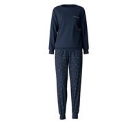 Calida- Pijama con puño- Nightwear & Lounge- Mujer- Azul- M- Pijama con puño