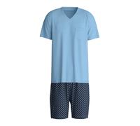 CALIDA Pijama corto navy / turquesa / ópalo / blanco XL navy / turquesa / ópalo / blanco