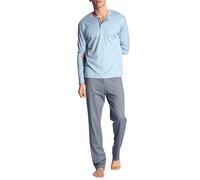 Calida Relax Choice Juego de Pijama, Azul apacible, L para Hombre