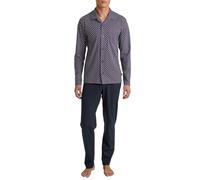 CALIDA Relax Imprint Juego de Pijama, Opaco, Rojo Marte, 52-54 Hombres