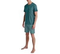 CALIDA Relax Imprint Pajama Set, Philo Green, 58-60 Men's