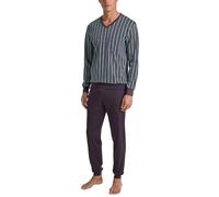 CALIDA Relax Streamline Juego de Pijama, Ciruela, 58-60 Hombres