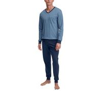 Calida Relax Streamline Juego de Pijama, Insignia Blue, 56 Hombres