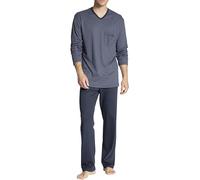 Calida Relax Streamline Pijama, Azul (Dark Sapphire 479), Medium para Hombre