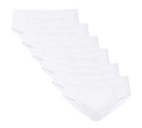 CALIDA Slip Hombres,6er Paquete - Natural Benefit,Cintura Elástica,Single Jersey