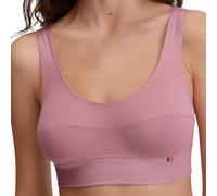 Calida Sujetador elástico para Mujer, con Cintura Ancha y Suave, naturalmente Transpirable y Suave de Calidad de Jersey Simple, Lilas, 36-38