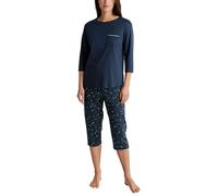 CALIDA Sweet Dreams Juego de Pijama, Peacoat Blue, 42-44 Mujeres