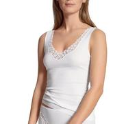 CALIDA Top ohne Arm Feminin Sense - Camiseta térmica para Mujer, Color Blanco (Weiss 001), Talla Large
