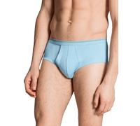CALIDA Twisted Cotton Half Slip, Ice Blue, Large Men's