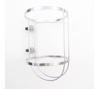 Calidad Acero Inoxidable Barco Individual FENDER Soporte,Dia. 21.6cm - MiDMarine