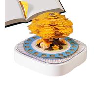 Calidad de bloc de notas resistente: este calendario de escritorio 3D 2026 combina artesanía de alta calidad con una construcción duradera. El modelo de papel resistente conserva la claridad y la