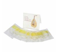 Calidad de Nylon Transparente y Cadenas de Aleación de Cobre Chapada Plateada Conjuntos para una Mayor Resonancia y Longevidad - 10 Cuerdas Accesorio de Reemplazo para Músicos OUD (10strucciones)