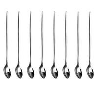 CALIDAD PREMIUM Café Latte Cucharas - Mango Largo Acero Inoxidable CUCHARAS - IDEAL PARA Lattes & Helado Splits por KITCHEN STARS