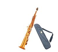 Calidad Saxofón Saxophone Si Bemol Saxofón Saxophone Boquilla Cañas Cuello (Color : 02)