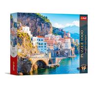Calidad Trefl Premium Plus - Rompecabezas Photo Odyssey: Amalfi, Campania, Italia - 1000 Piezas, Serie fotográfica única, Piezas Que encajan a la perfección, para Adultos y niños a Partir de 14 años