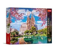 Calidad Trefl Premium Plus - Rompecabezas Photo Odyssey: Sagrada Familia, Barcelona, España - 1000 Piezas, Serie fotográfica Exclusiva, para Adultos y niños a Partir de 14 años