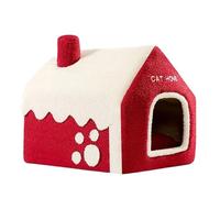 Cálido De Lujos De Lujo, Material Lavable, 39x32x34cm, Casa De Cama Para Perros, Cama Para Mascotas De Nieve, Comodidad Amigable Para Mascotas, Ideal Para Dormitorios, Apartamentos O Dormitorios