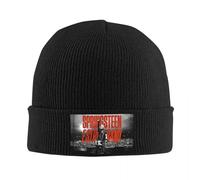 cálido en Invierno 2024 Tour Bruce The E Street Band Springsteen Thunder Road Gorro de Punto Gorros de otoño Invierno Gorra de Hip-Hop cálida para Hombres y Mujeres