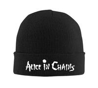 cálido en Invierno Alice In Chains Dirt Band Logo Beanie Hats Bonnet Hats Unisex Adulto Retro Hippie Skullies Beanies Spring Custom Head Wrap Caps