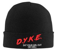 cálido en Invierno Come a tu Chica o lo haré Gorros para Hombres y Mujeres Gorro de Punto Cálido Gorras Suaves, Gorro de Invierno Diario Uso Diario Camping Tejido