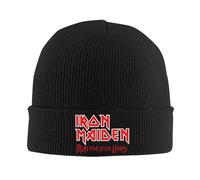 cálido en Invierno Gorro de Punto Maidened Rock Band para Gorro de Punto cálido Unisex Skullies