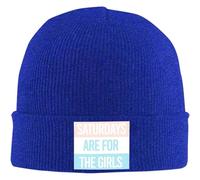 cálido en Invierno los sábados Son para Las niñas Gorro Gorro de Punto para Hombres Gorro de Punto para Mujeres Gorro cálido de Invierno Sombrero de Punto Holgado