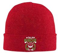 cálido en Invierno Talk Birdie to Me Beanie Gorro de Punto Holgado Gorro de Invierno cálido Negro para Hombres Mujeres Uso Diario Gorro de Punto para Acampar