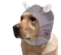 Cálido Gorro de Punto para Perros, Adorable Gorro de Punto para Perros, Orejeras para, Gorros cálidos navideños para Mascotas para Cachorros, Gatos, Gorros cálidos navideños para Mascot