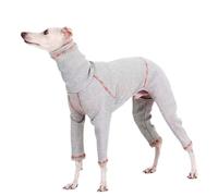 Cálido mono italiano de cuello alto, pijama básico de cuatro patas para perro, sudadera elástica para cachorros para Whippet, Deerhound y Bedlington Terrier, ropa cómoda para mascotas
