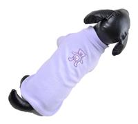 Cálido suéter para perros de suave forro polar "Osito Teddy", lila