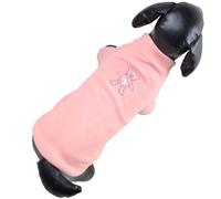 Cálido suéter para perros de suave forro polar "Osito Teddy", rosa