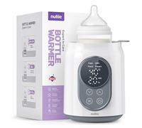Calienta Biberones, Nuliie Calienta Biberones Eléctrico 10 en 1 para Leche Materna o Fórmula con Temporizador Digital Pantalla LCD Control de Temperatura Inteligente y Apagado Automático, 220V
