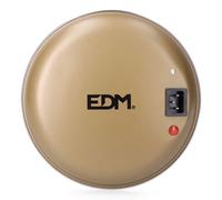 Calefactor termocerámico de enchufe edm 07180 dorado 500 w