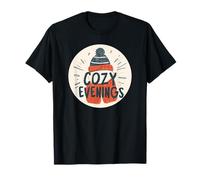 Calienta con un Acogedor diseño de Noches para un Aspecto Tranquilo Camiseta