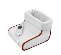 Calienta pies eléctrico 100W, 30x30x24cm, ideal para mantener los pies calientes en invierno y aliviar la tensión muscular.