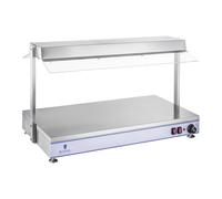 Calienta platos con lámparas halógenas - 1550 W - Acero inoxidable | Royal Catering