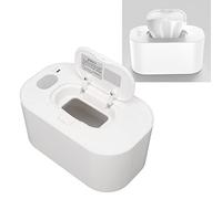 Calienta Toallitas Humedas Bebe, Dispensador de Toallitas Calientes de Gran Capacidad, Termostato de Calentamiento Rápido y Uniforme Estuche de Toallitas Calientes Portátil