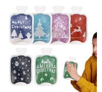 Calientamanos navideño, bolsa de agua caliente de dibujos animados - Calentador de manos de invierno, paquete cálido y frío, delicado y seguro para viajes, hogar, escuela, actividades al aire libre
