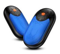 Calientamanos Recargables 2 Pack, Calientamanos Eléctricos 8000mAh, Calentamiento Sencillo 24 hrs, 3 Modos de Calentamiento para Mujeres Hombres Camping Caza Golf (Azul)