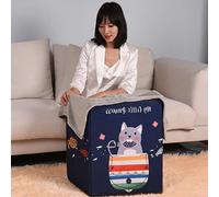 Calientapies Electrico， Funda Eléctrica for Pies，Calentador de escritorio de ahorro de energía for el hogar, calentador de pies de oficina，Con termorregulación y función de apagado automático。(Cat Eat