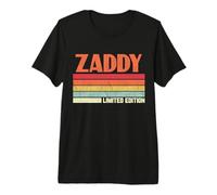 Caliente Papá San Valentín Mayor Chico Buff Marido Vintage Zaddy Camiseta Premium