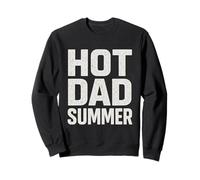 Caliente papá verano divertido día del padre vacaciones cita Sudadera