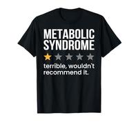 Calificación de una estrella para el síndrome metabólico Camiseta