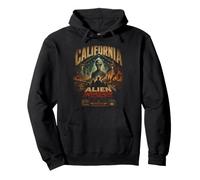 California Alien Invasion Retro UFO UAP Extraterrestre Sudadera con Capucha