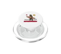 California Camiseta Surf Retro Playa Surf Cali USA PopSockets PopGrip para MagSafe