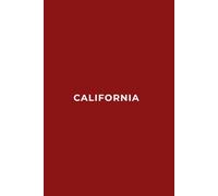 CALIFORNIA CARDINAL AND WHITE - Premium Lined Journal | 6" x 9" | Soft Cover | 120+ Pages: A High-Quality Writing Notebook - Ideal for School, Work, or Thoughtful Gifts